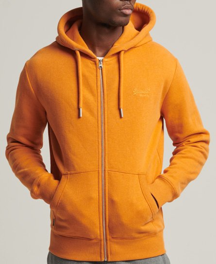 - Hoodies-and-sweatshirts Organic Vintage Logo Zip Mens Cotton Superdry Men\'s Hoodie
