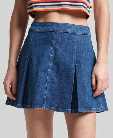 Vintage Line Pleat Skirt