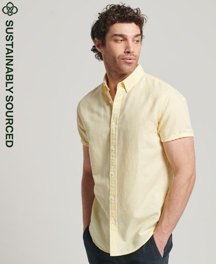 Organic Cotton Studios Linen Short Sleeve Shirt