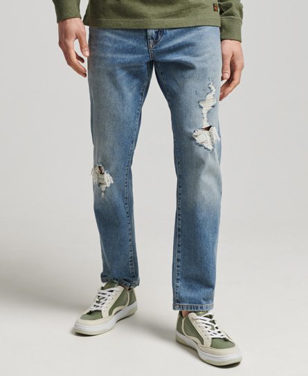 Aanpassende jeans met rechte pijpen