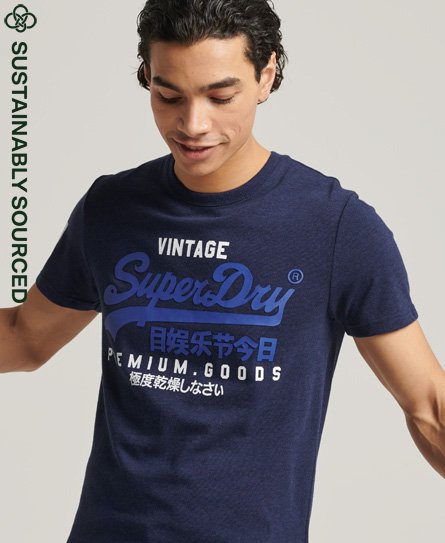 T-shirt Vintage Logo en coton bio
