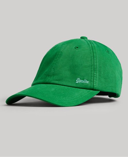 Superdry Women’s Vintage Embroidered Cap Green / Podium Green - Size: 1SIZE