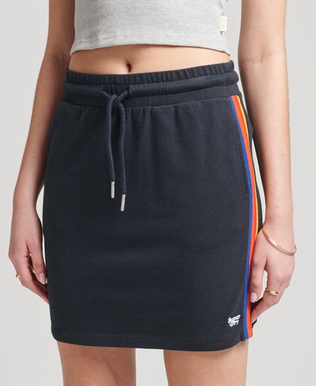 Superdry Women’s Vintage Stripe Hockey Skirt Navy / Eclipse Navy - Size: 12