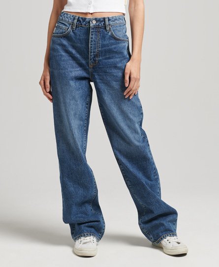 Organic Cotton Vintage Wide Jeans