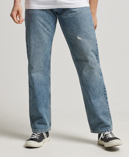 Vintage jeans met rechte pijpen