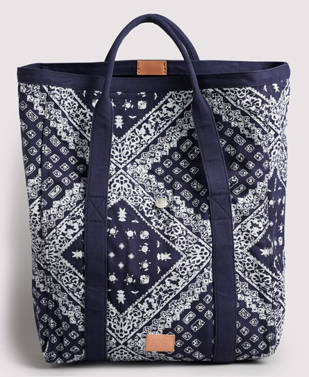 Unisex Vintage Tangled Roll Top Tote
