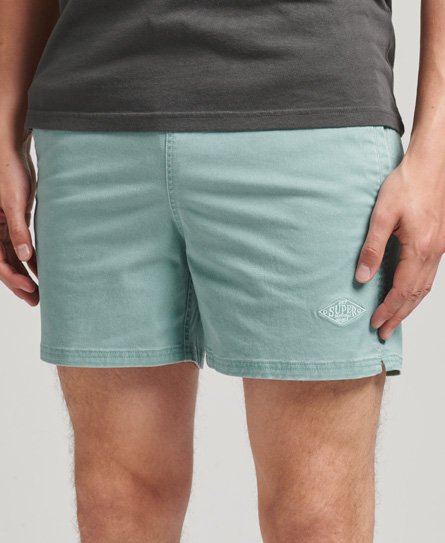Shorts in Vintage-Waschung
