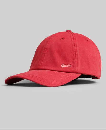 Superdry Women’s Vintage Embroidered Cap Red / Varsity Red - Size: 1SIZE