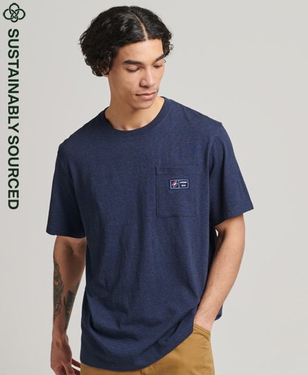 Organic Cotton S Logo Pocket T-Shirt