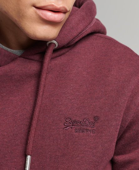 Maroon superdry hoodie sale