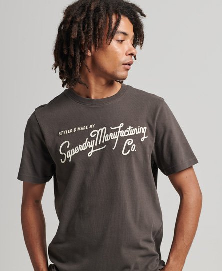 Embroidered Script Logo T-Shirt