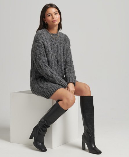 Cable Knit Dress