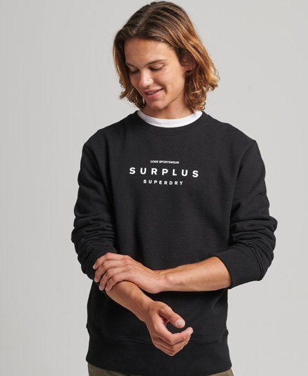 Surplus Graphic Loose Crew Sweatshirt