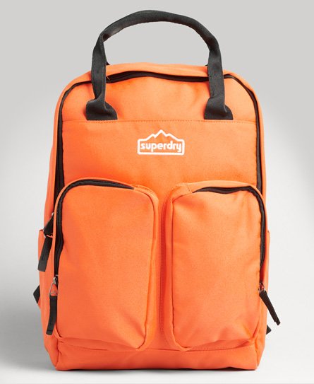 superdry women's rucksack mit tragegriff orange - größe: 1größe