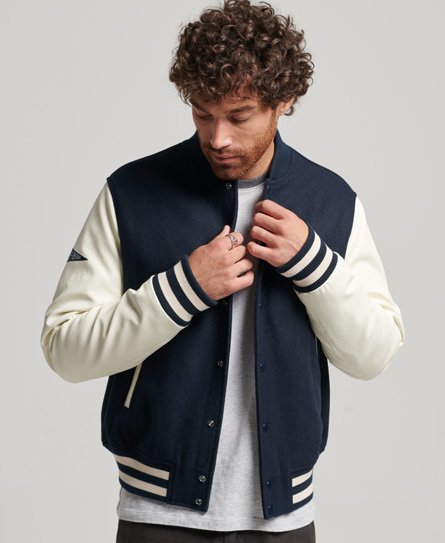 Superdry Men's College Varsity Bomber Jacket