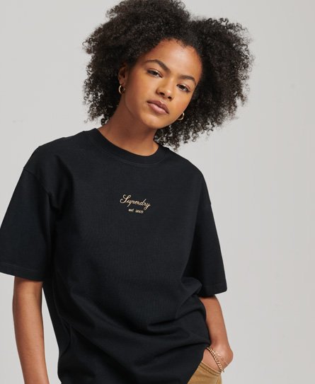 Heritage Embroidered Loose T-Shirt