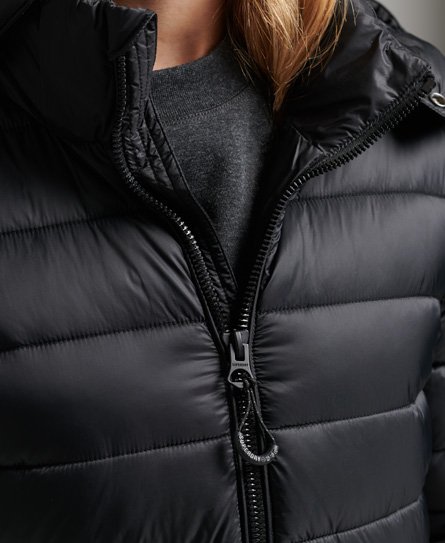 ENFOLD Enföld Zip-Up Hooded Jacket - Black for Women