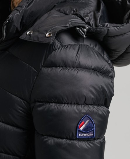 ENFOLD Enföld Zip-Up Hooded Jacket - Black for Women