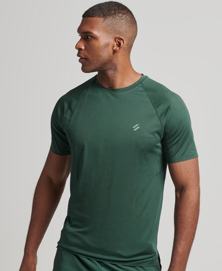 Premium trenings-T-skjorte med korte ermer