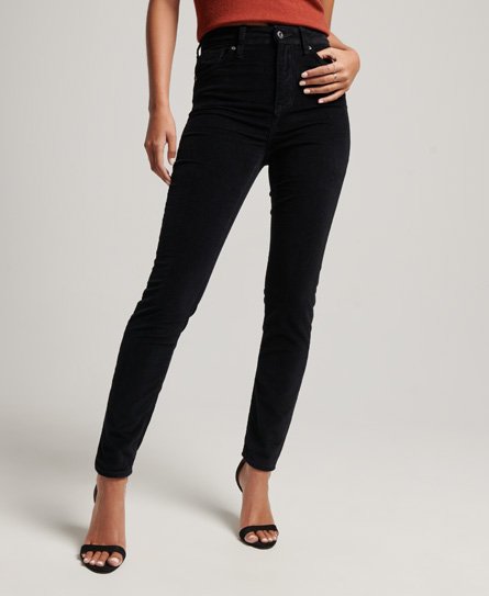 High Rise Skinny Cord Jeans