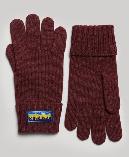 Wool Blend Radar Gloves