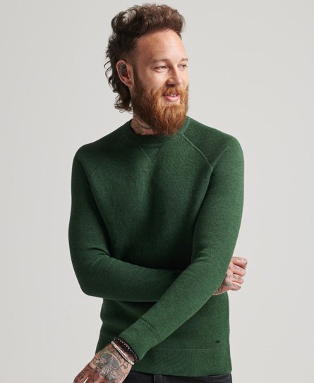 Bawełniany sweter Essential z okrągłym dekoltem