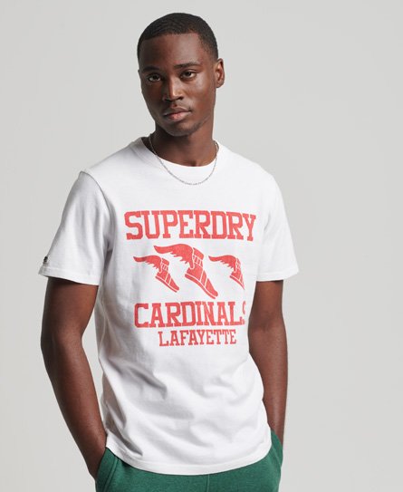 Superdry Men’s Limited Edition Vintage 05 Rework Classic T-Shirt White / Off White - Size: XL