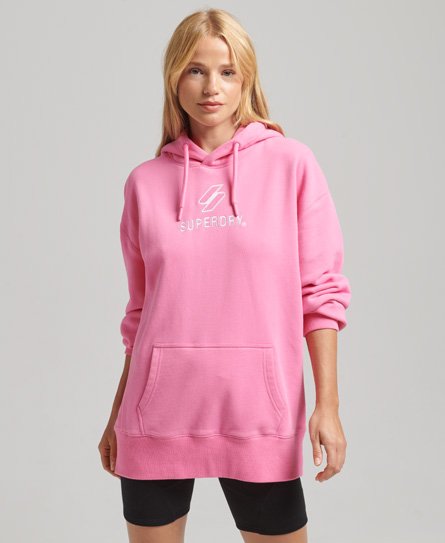 Stacked Applique Oversized Hoodie