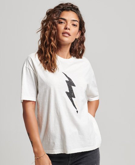 T-shirt con vestibilità ampia e grafica Rock Band
