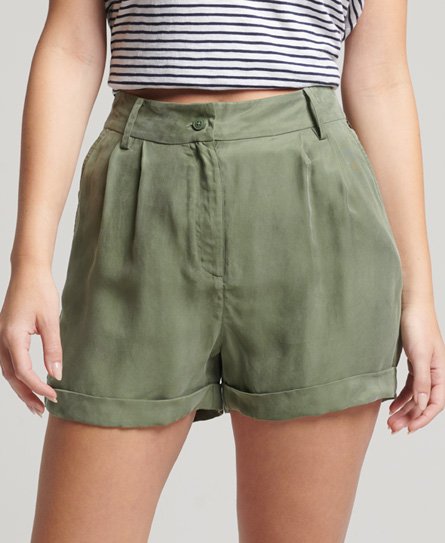 Cupro-Shorts