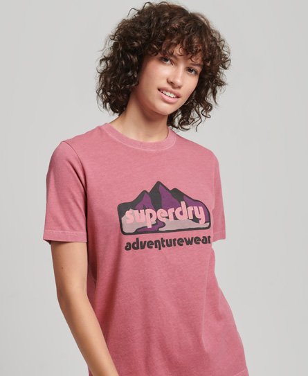 90s Terrain T-shirt met print