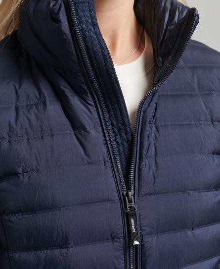 Superdry core down jacket on sale navy