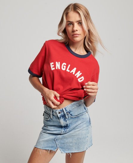 Superdry x Ringspun Football England T-Shirt