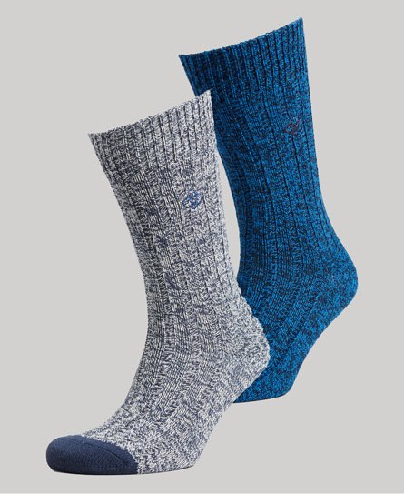 Luomupuuvillaiset unisex-malliset Twist-sukat, pakkaus