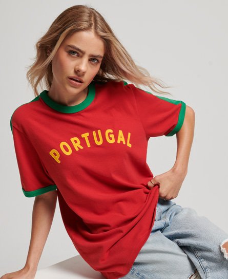 Ringspun Football Portugal Matchday T-Shirt