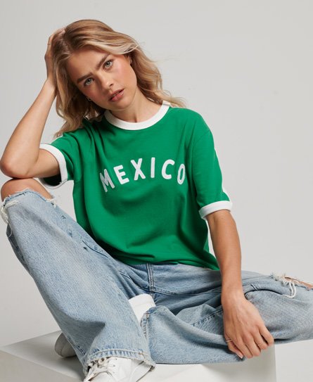 Ringspun Football Mexico Matchday T-Shirt