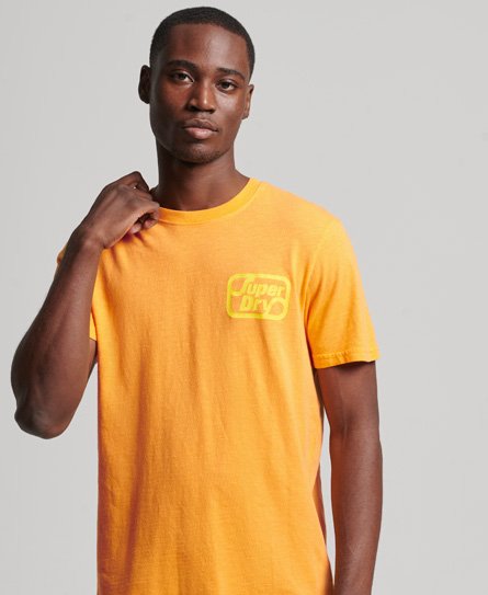 Vintage Brand Mark T-Shirt in Neonfarben