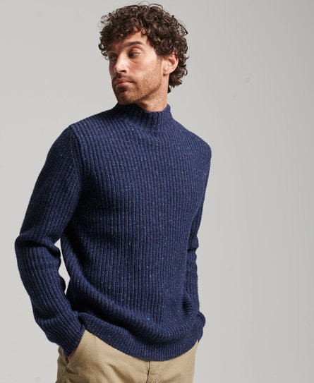 Jersey de tweed en mezcla de lana