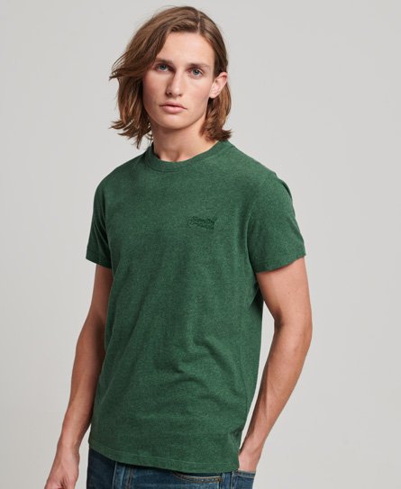 Camiseta de algodón orgánico con logotipo Essential