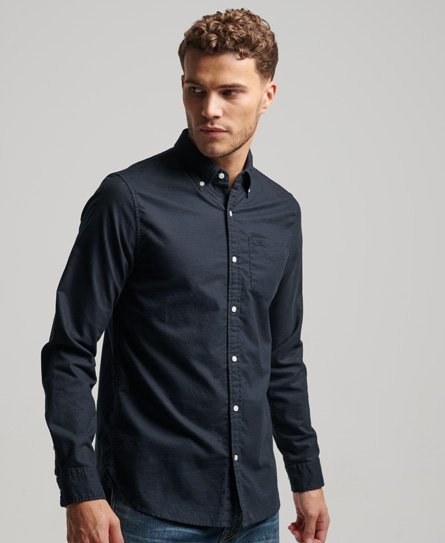 Organic Cotton Long Sleeve Oxford Shirt