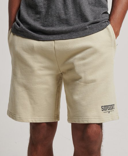Superdry Men’s Core Sport Shorts Beige / Pelican Beige - Size: XL