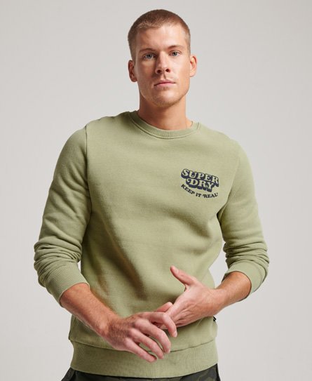 Klassisches Vintage Cooper Sweatshirt mit Rundhalsausschnitt