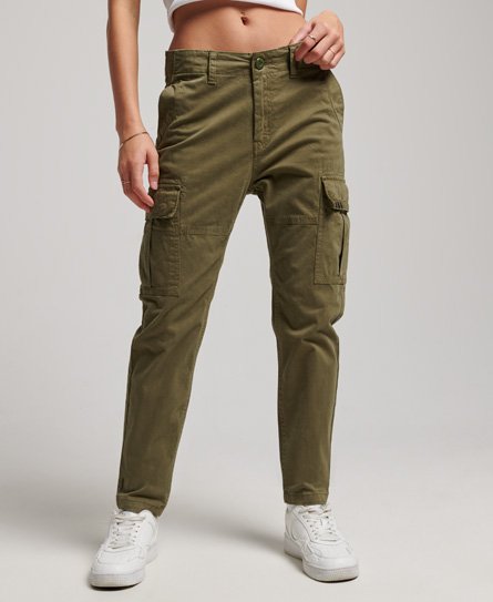Organic Cotton Slim Cargo Pants