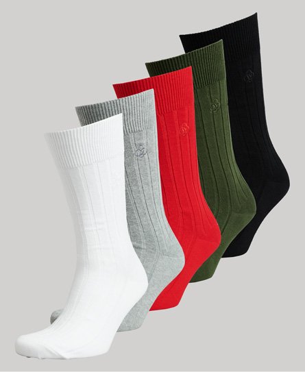 Organic Cotton Ribbed Sock Gift Set