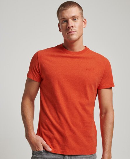 orange vif chiné