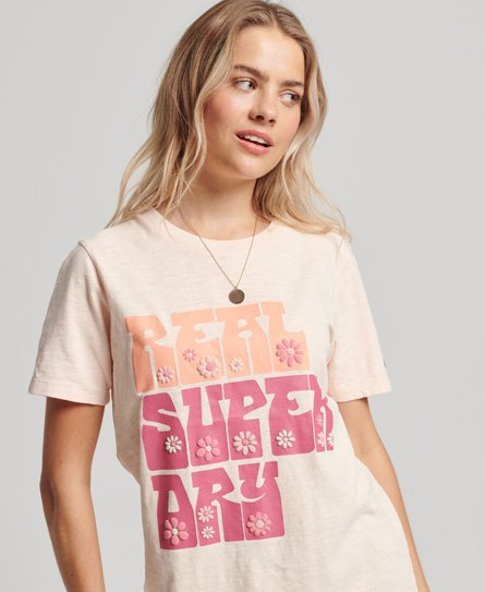 Blomstret Superstate T-shirt