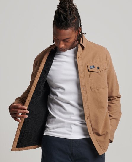 Borg Lined Miller Overshirt