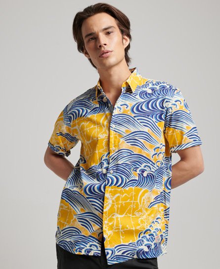 Kurzärmeliges Hawaiihemd