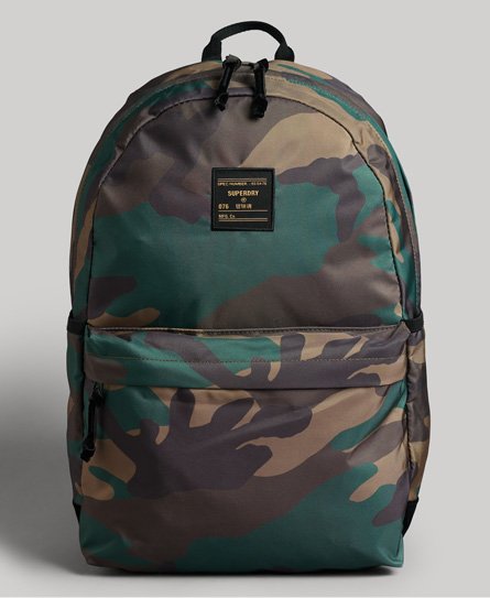 Superdry Women’s Printed Montana Backpack Green / Marshall Camo - Size: 1SIZE