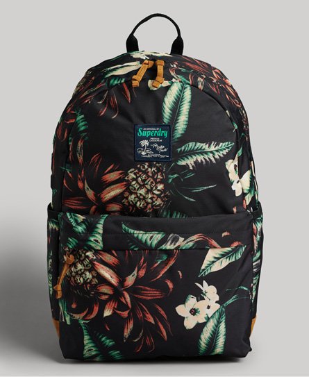 Superdry Women’s Printed Montana Backpack Black / Black Pineapple Aop - Size: 1SIZE